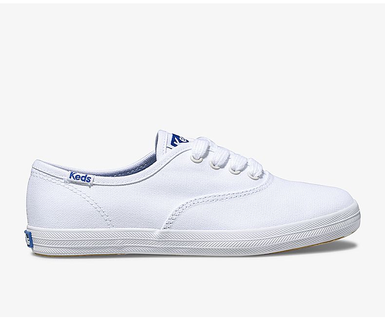 Keds Kids White Sneakers - Keds Champion Cvo 923BVMKSY